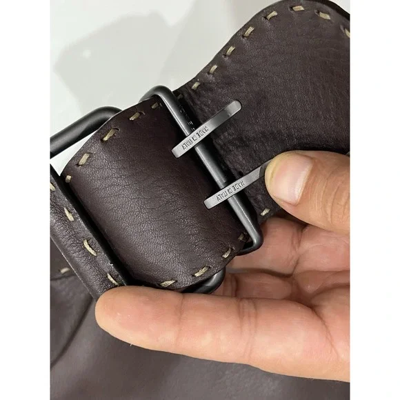 Fendi Stingray Exotic Leather Inlay Oyster Whipstitch Shoulder Runway Purse Bag - Picture 5 of 9